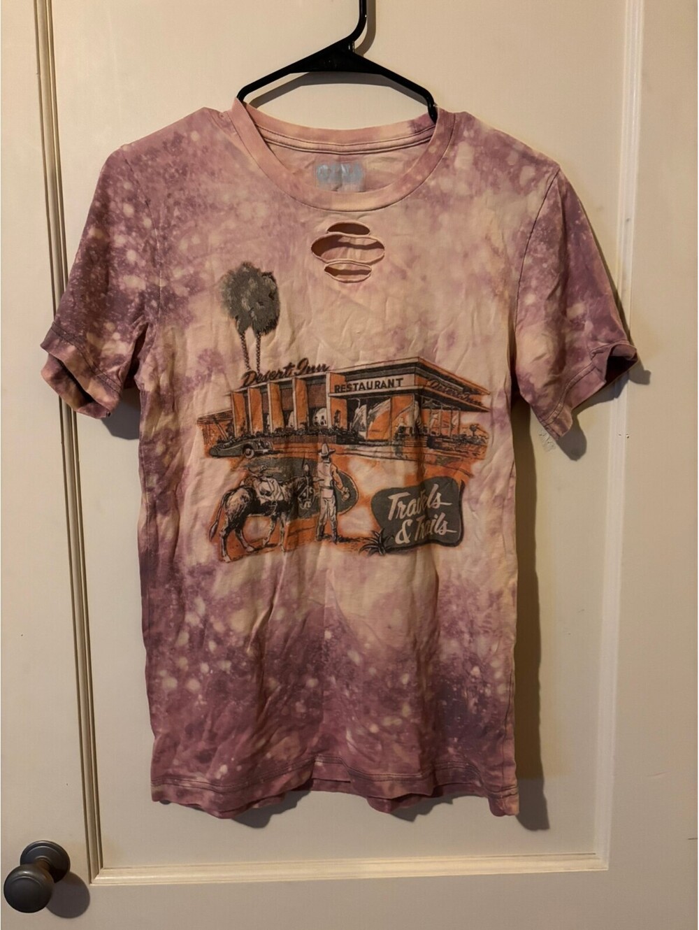 Gina California Vintage Tie-Dye Graphic T-Shirt Small
